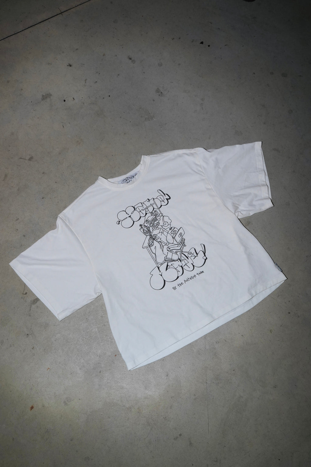 Sewing-Man Tee White