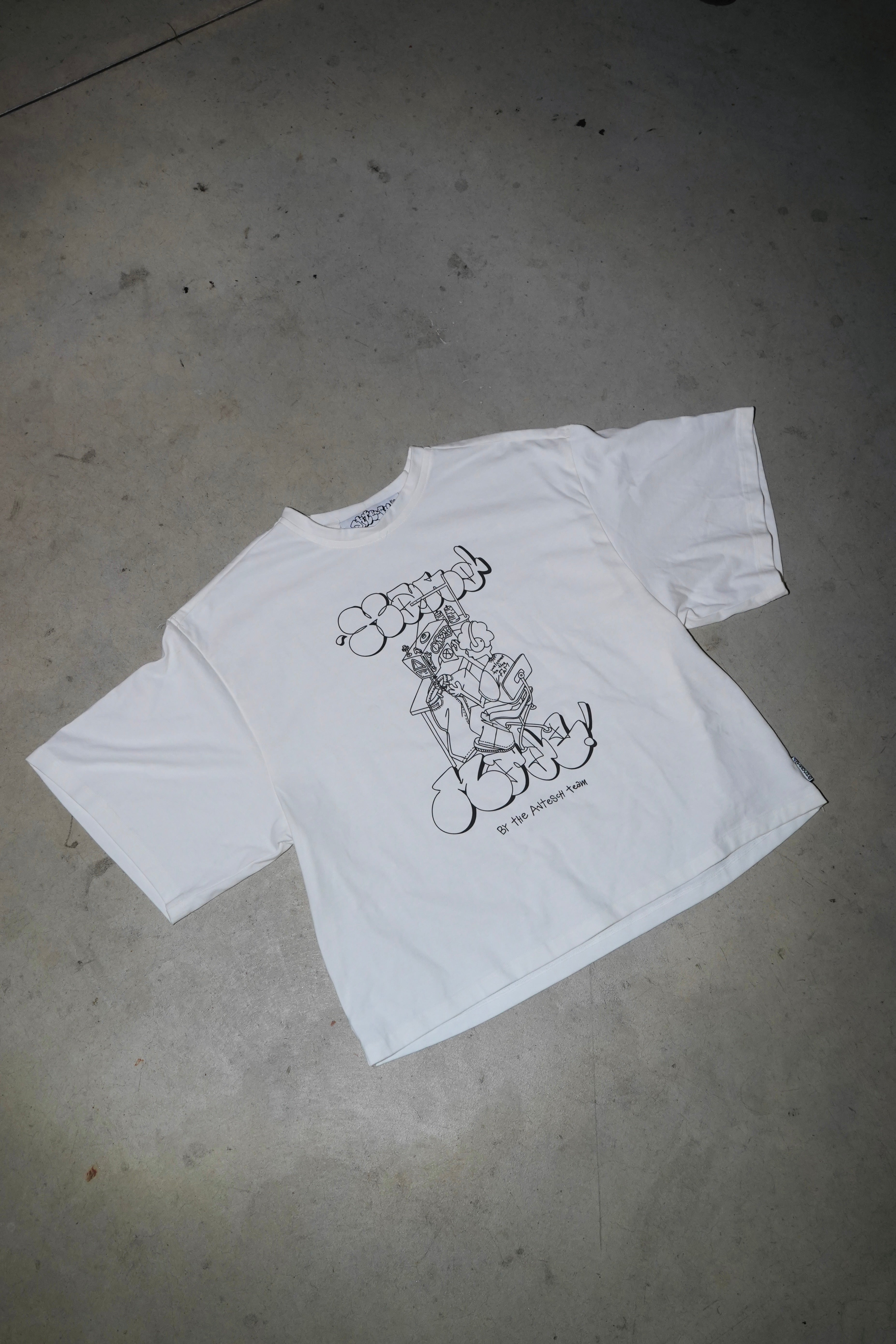 Sewing-Man Tee White