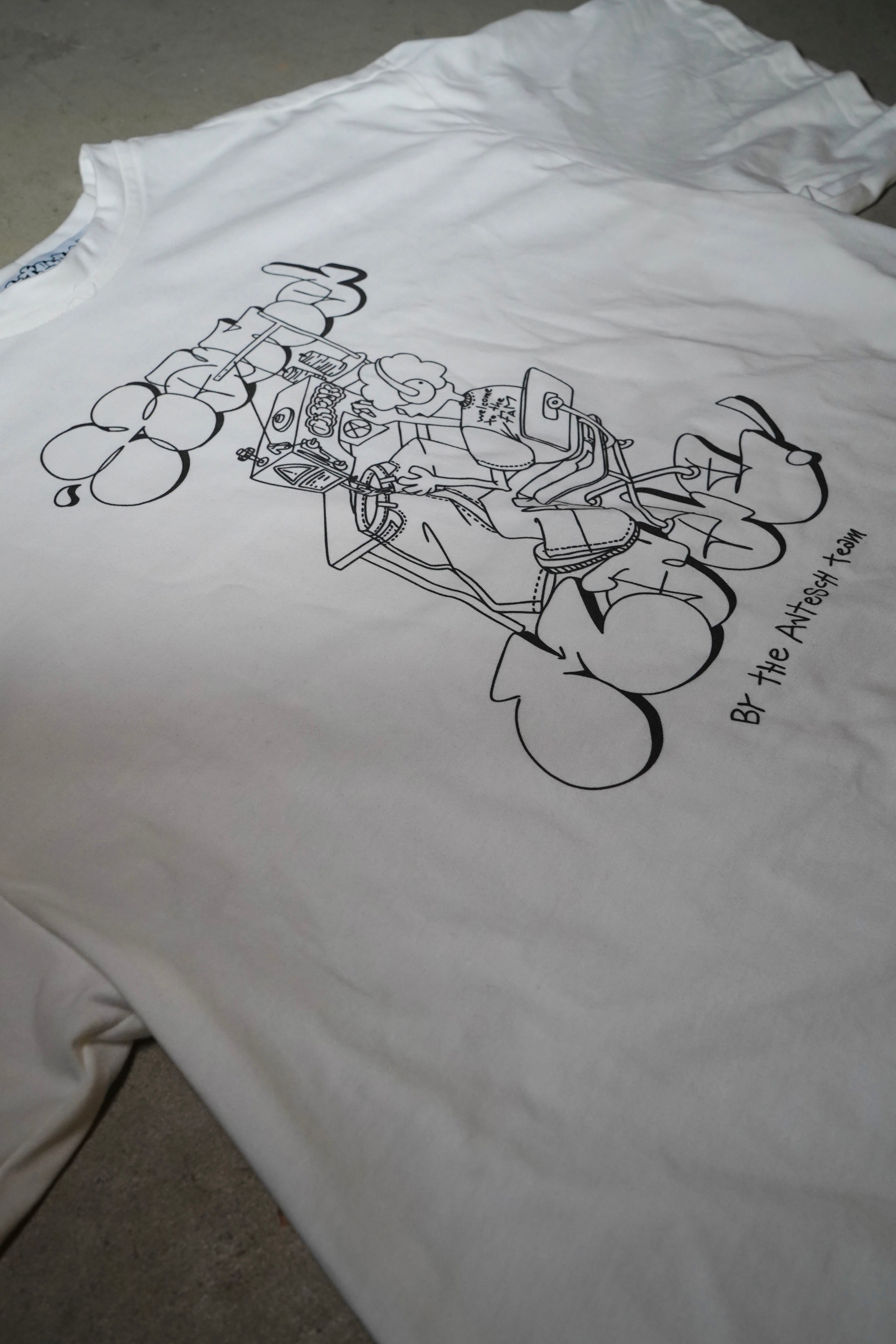 Sewing-Man Tee White