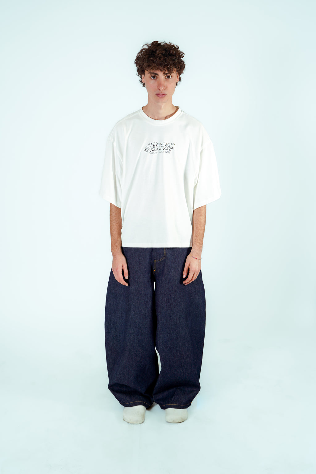 Box Logo Tee White