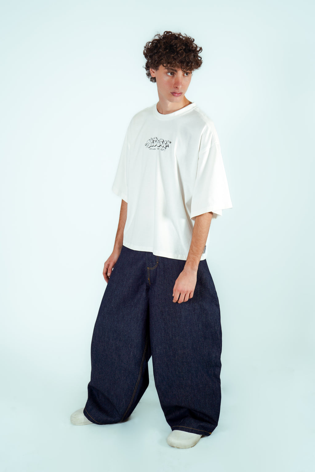 Box Logo Tee White