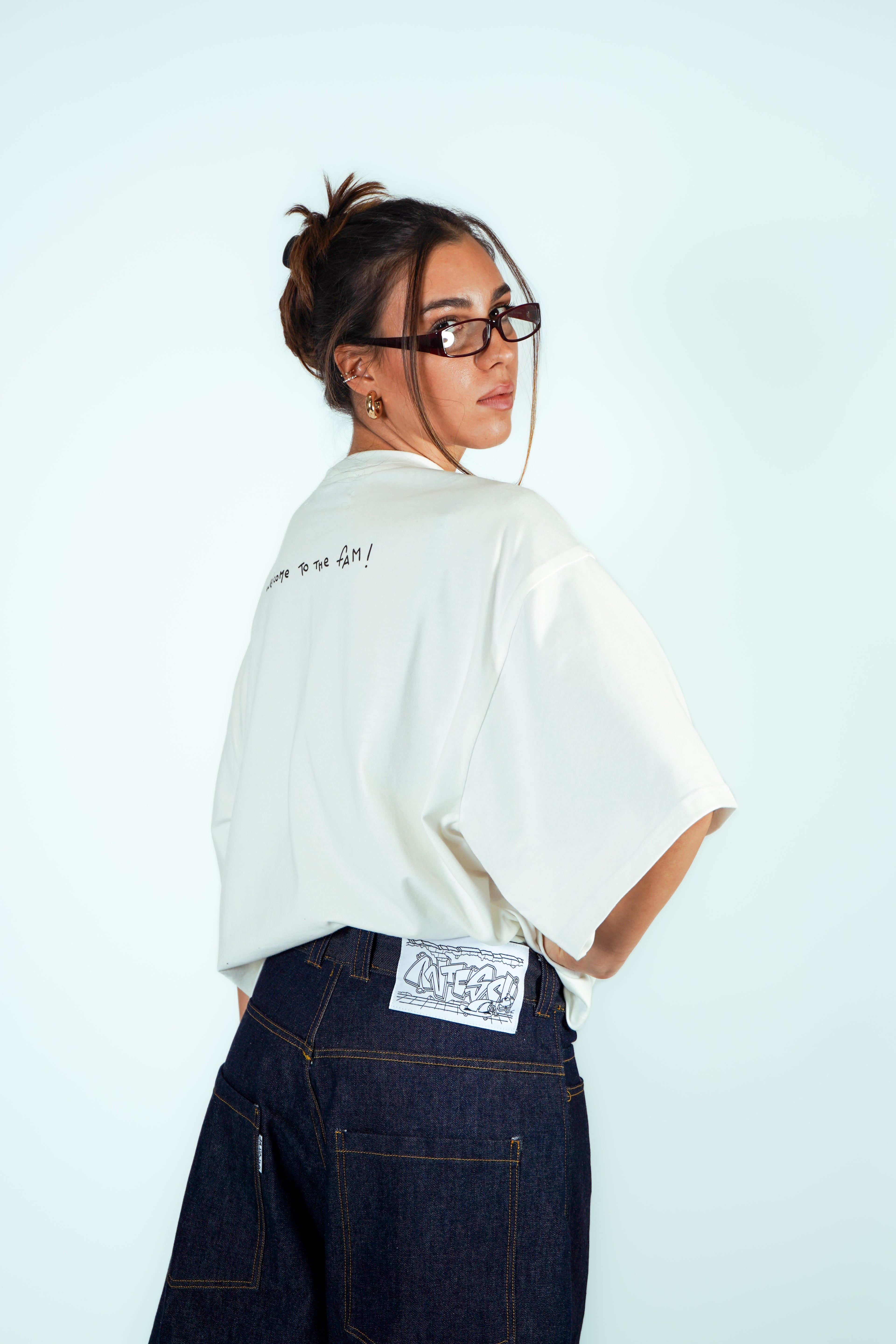 Sewing-Man Tee White