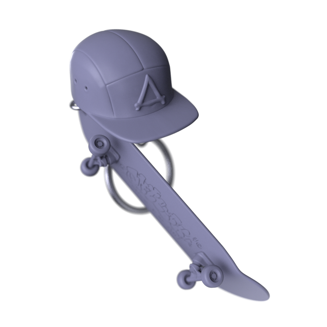 ANTESCH Skate Set Key-Chain / PantaBooster