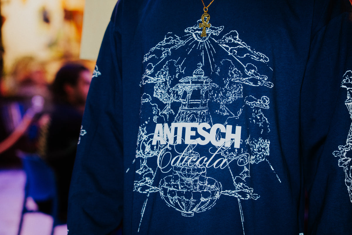 Antesch Edicola blu longsleeve